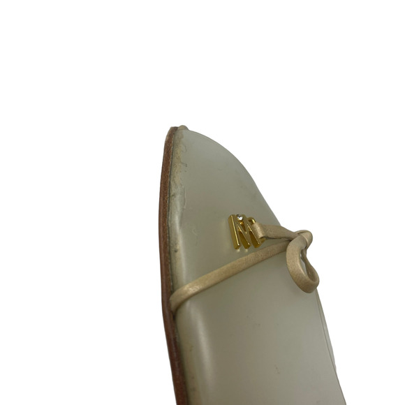 Stuart Weitzman Translucent Jelly Open Toe Sandal Wedges Womens 6 - Picture 9 of 9